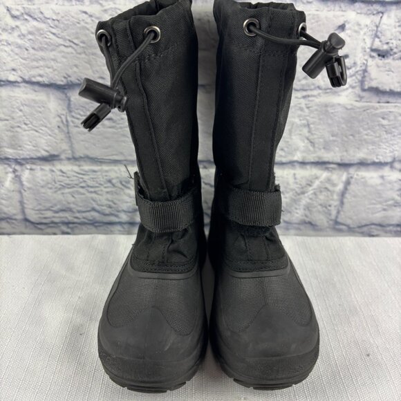 Kamik Boys Toddler 13 Black Waterbug 5 Insulated Waterproof Winter Snow Boots - Picture 3 of 10